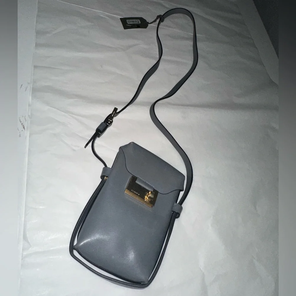 AllSaints Salome Leather Cross Body Bag - Picture 6 of 15